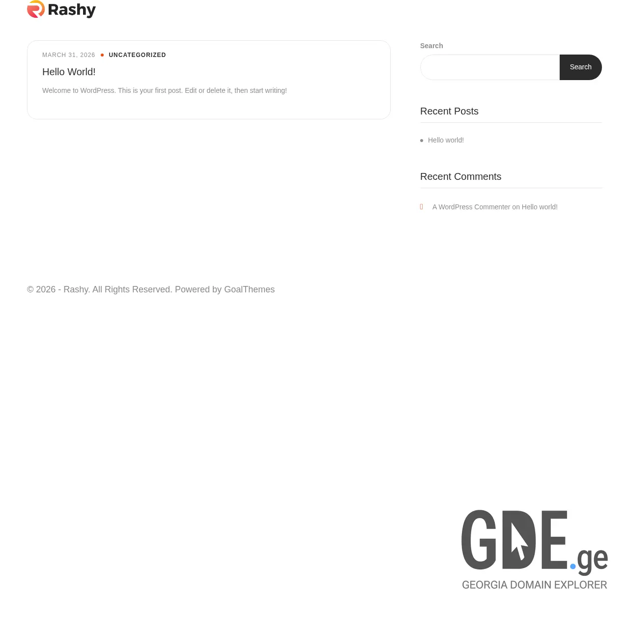 Screenshot of the site smashx.ge at 2026-04-01