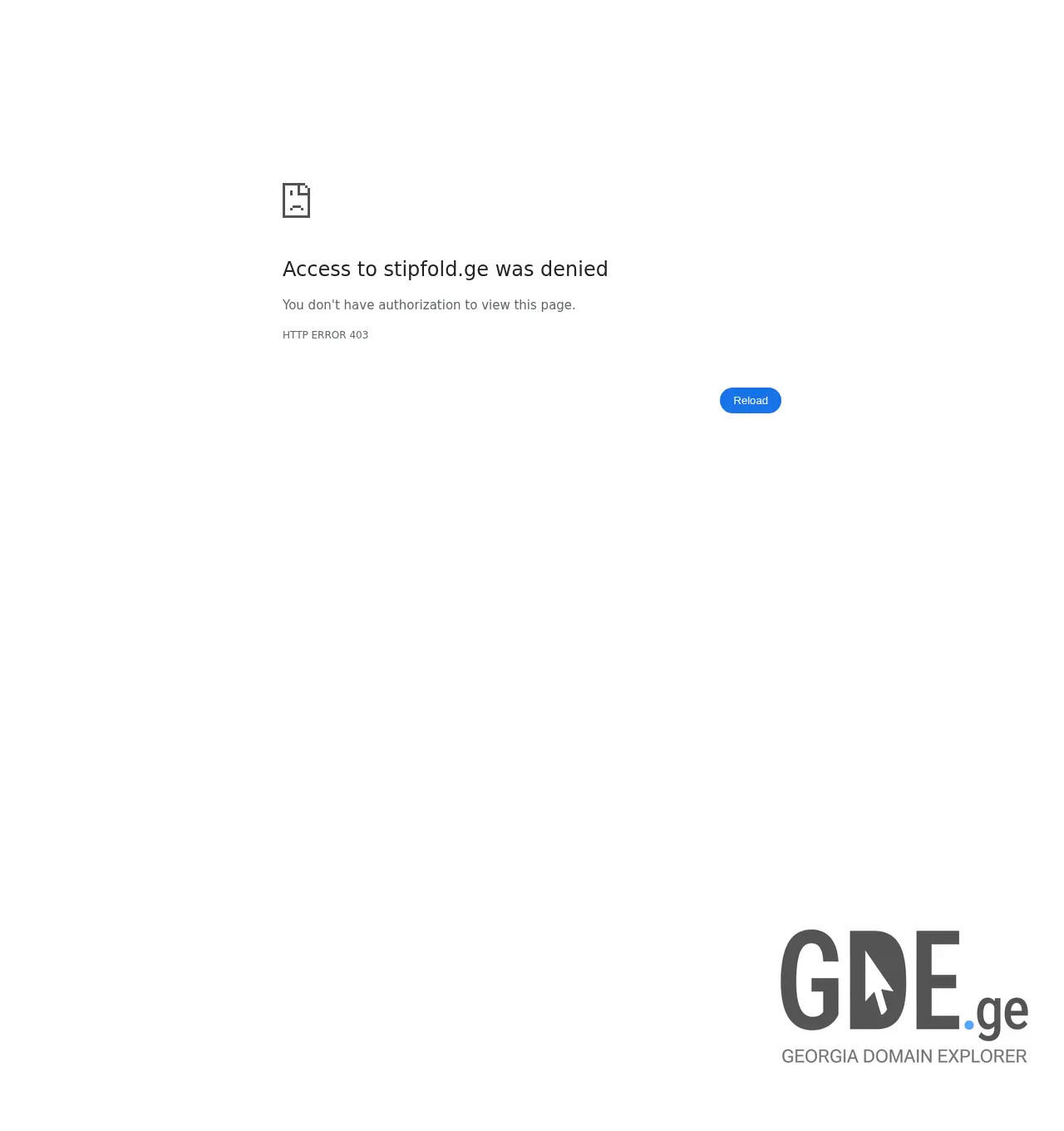 Screenshot of the site stense.ge at 2026-04-06
