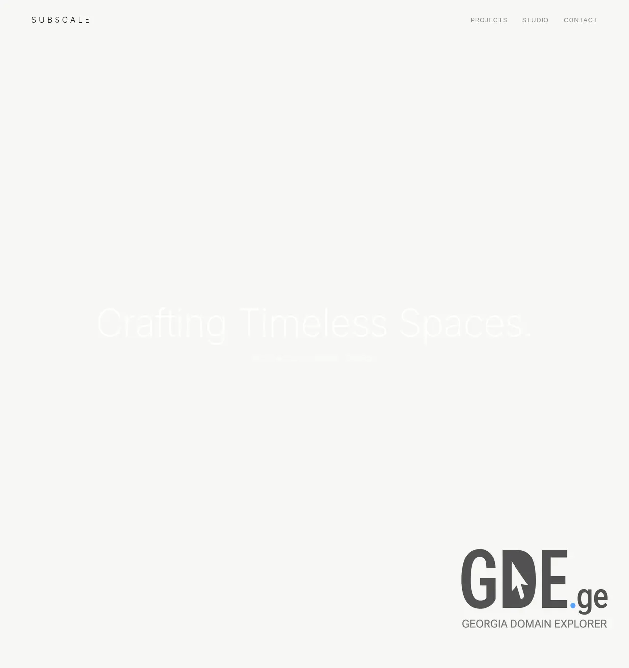 Screenshot of the site subscale.ge at 2026-04-16