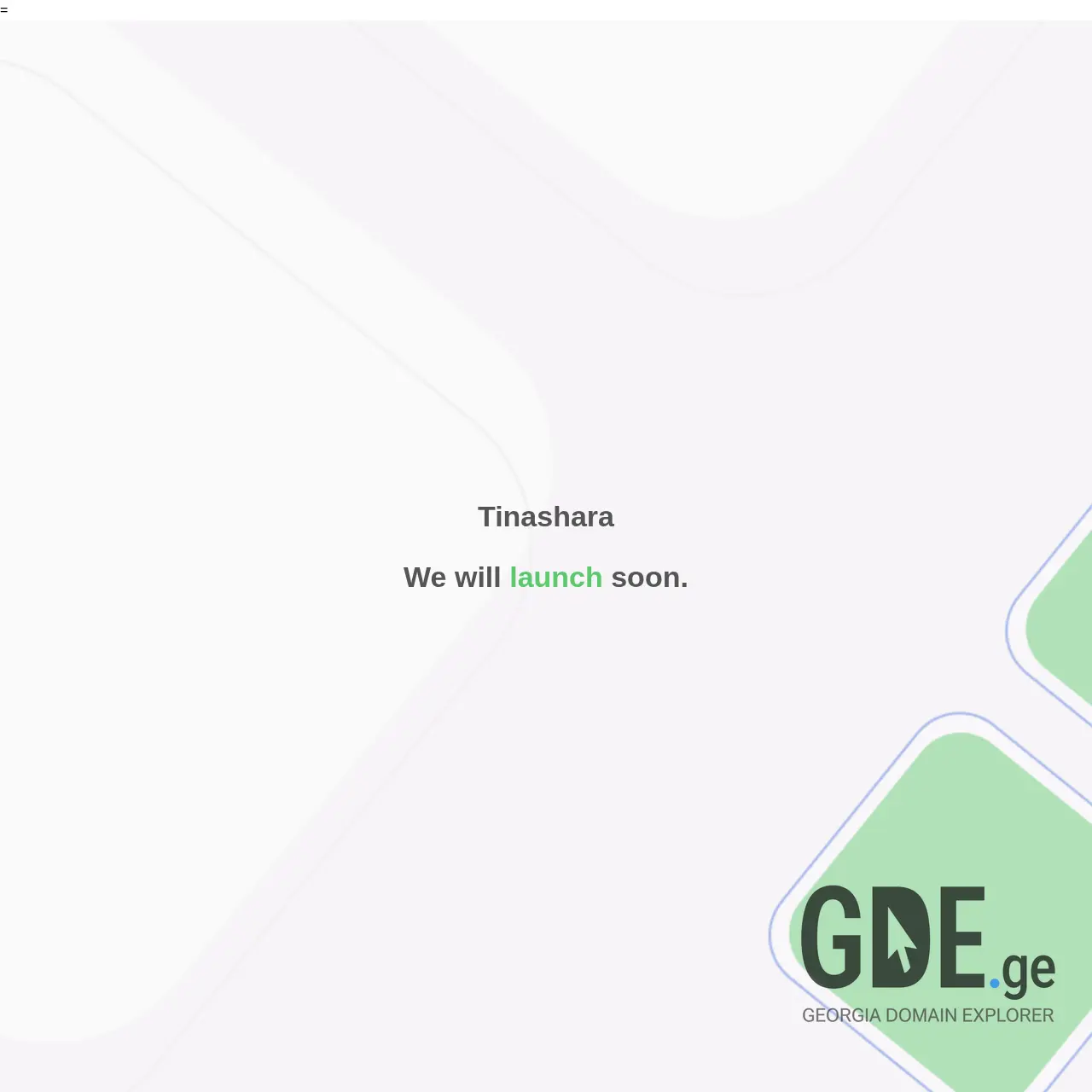 Screenshot of the site tinashara.ge at 2026-04-01