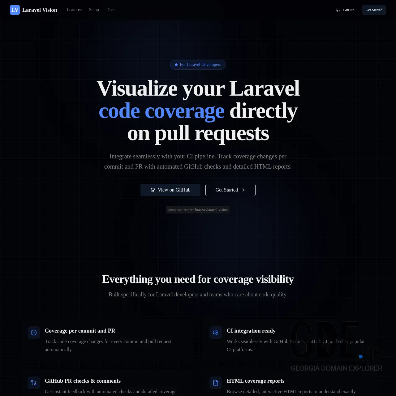 Screenshot of the site vauu.ge at 2026-03-26