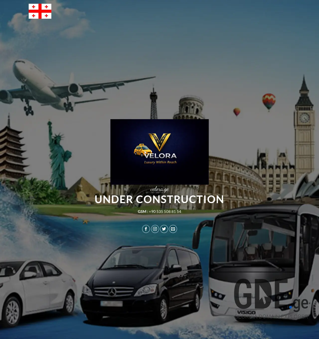 Screenshot of the site velora.ge at 2026-07-26