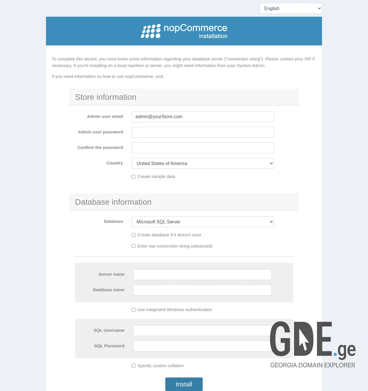 Screenshot of the site vitemarket.ge at 2026-05-11