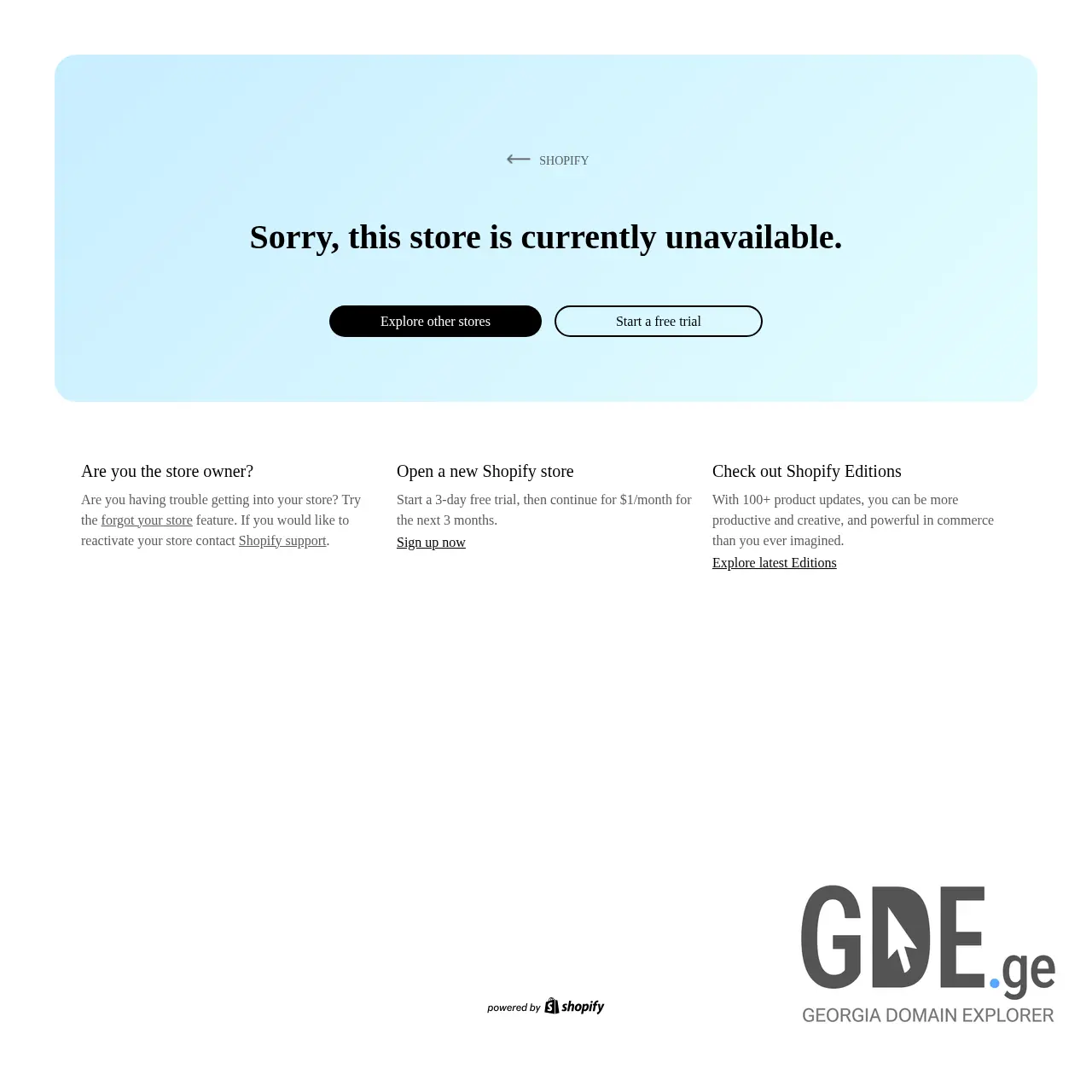 Screenshot of the site weldi.ge at 2026-03-26