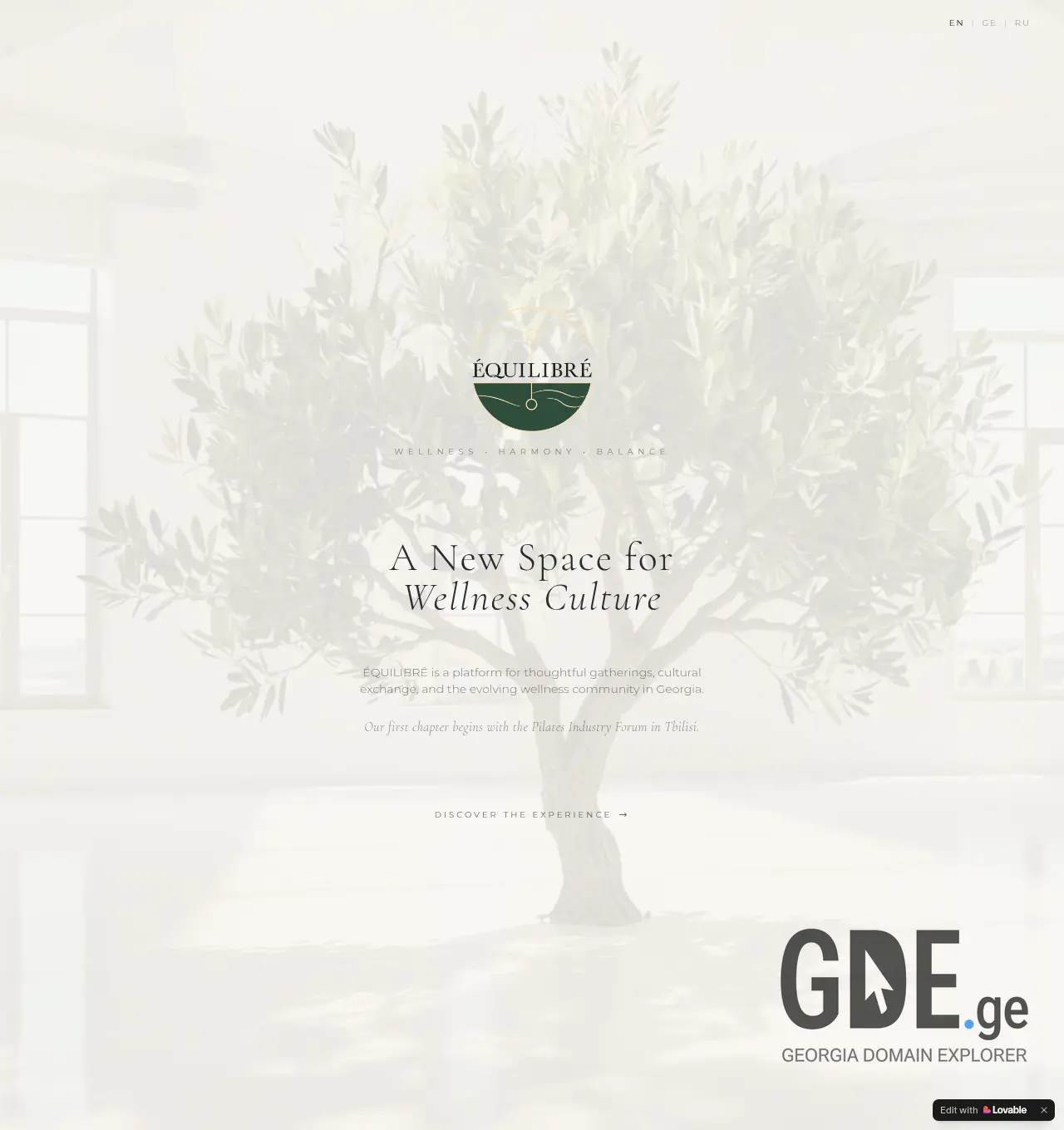 Screenshot of the site whb.ge at 2026-04-08