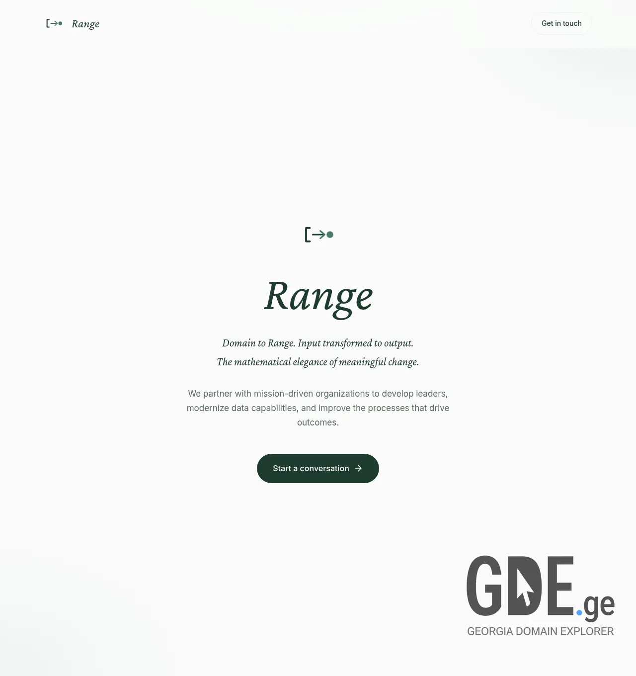Screenshot of the site withinran.ge at 2026-05-24
