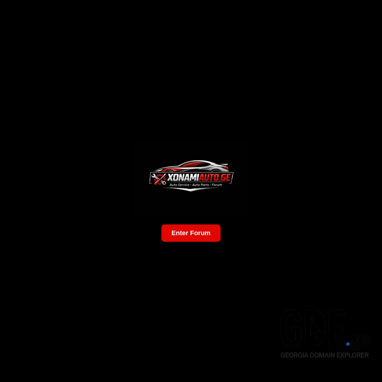 Screenshot of the site xonamiauto.ge at 2026-03-08
