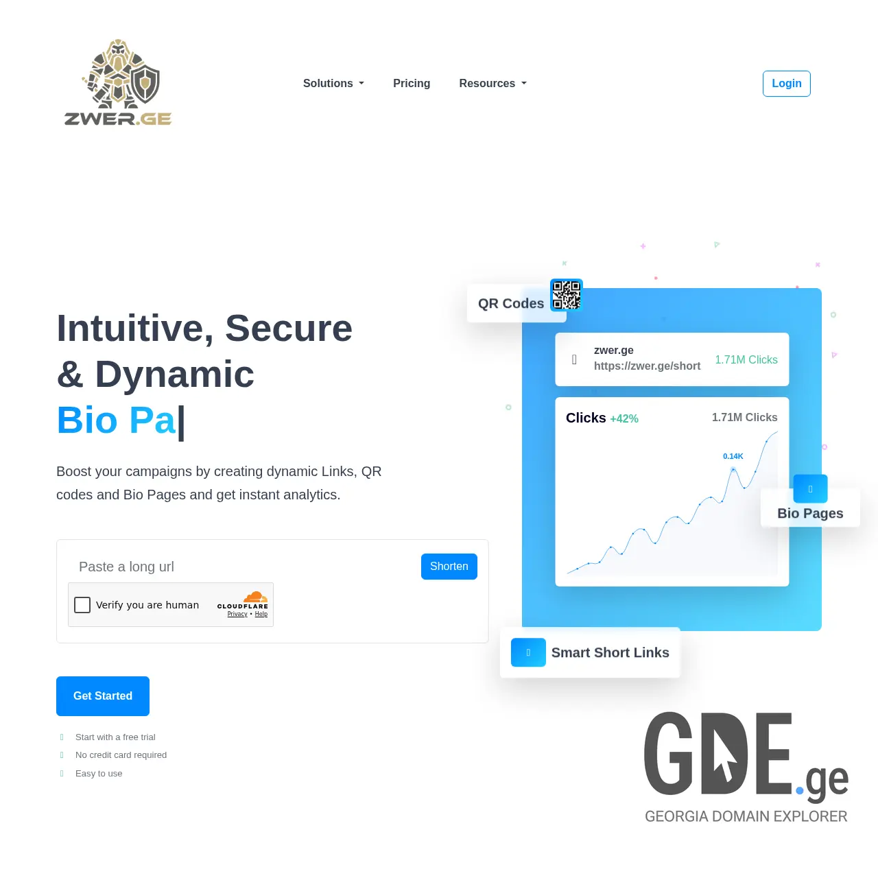Screenshot of the site zwer.ge at 2026-03-25